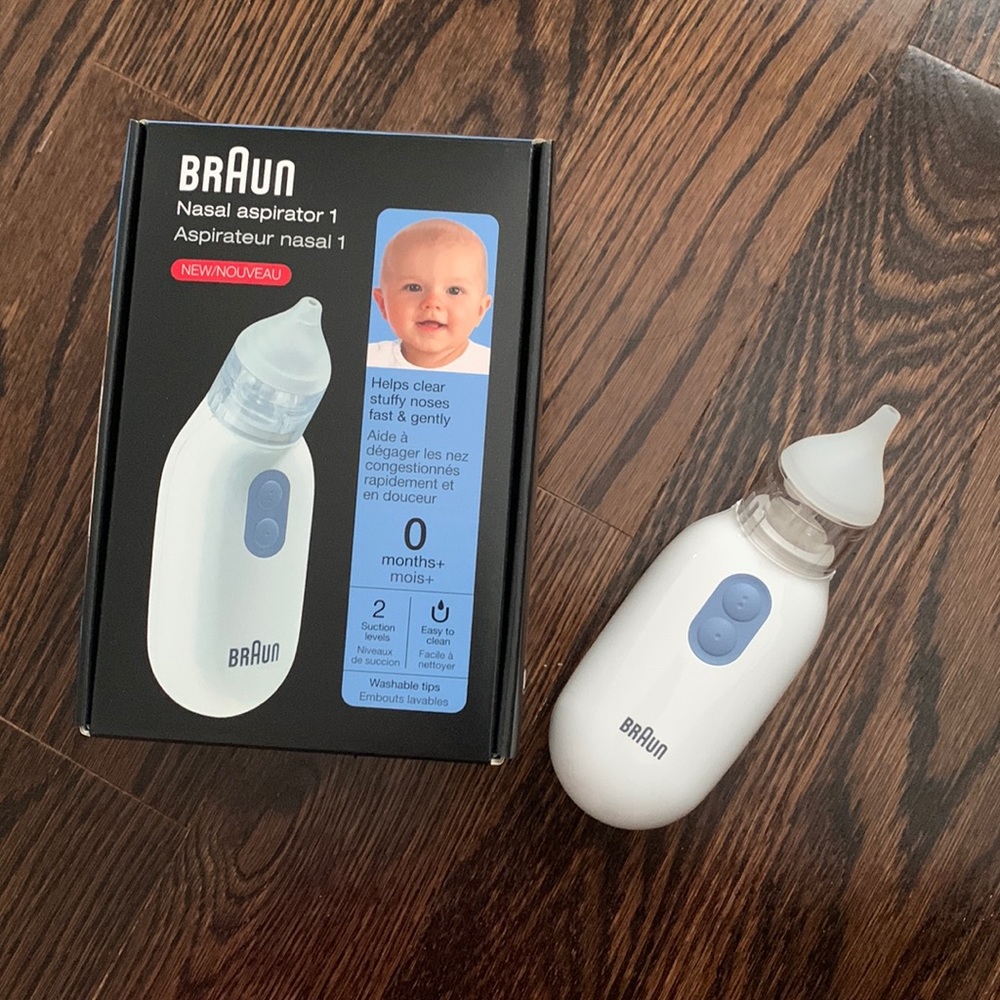 NWT Braun nasal aspirator excellent unused condition